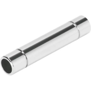 Festo Nickel Plated Brass Tubing Sleeve NPQM-D-S8-E-P10, Nominal Size 6 mm, Operating Pressure -0.95 to 16 bar, Max Temp 70°C