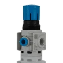 Festo Pneumatic Regulator 2 in Inlet, QS-6 Outlet, Polyamide Reinforced, 8 Bar Max Pressure MS2-LR-QS6-D6-AR-BAR-B