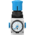 Festo Pneumatic Regulator 2 in Inlet, QS-6 Outlet, Polyamide Reinforced, 8 Bar Max Pressure MS2-LR-QS6-D6-AR-BAR-B