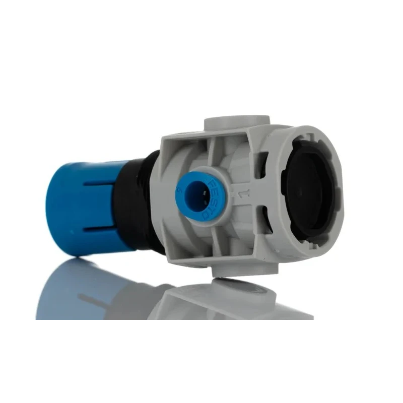 Festo Pneumatic Regulator 2 in Inlet, QS-6 Outlet, Polyamide Reinforced, 8 Bar Max Pressure MS2-LR-QS6-D6-AR-BAR-B