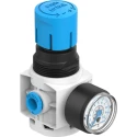 Festo Pneumatic Regulator 2 in Inlet, QS-6 Outlet, Polyamide Reinforced, 8 Bar Max Pressure MS2-LR-QS6-D6-AR-BAR-B