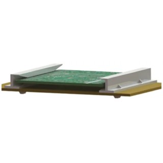 Essentra PCB Card Guide Horizontal Mount 101.6 mm Long, 1.6 mm Thick Max RSSHG-401-165