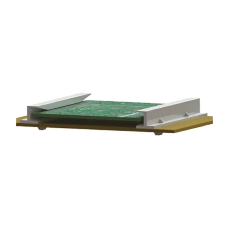 Essentra PCB Card Guide Horizontal Mount 101.6 mm Long, 1.6 mm Thick Max RSSHG-401-165