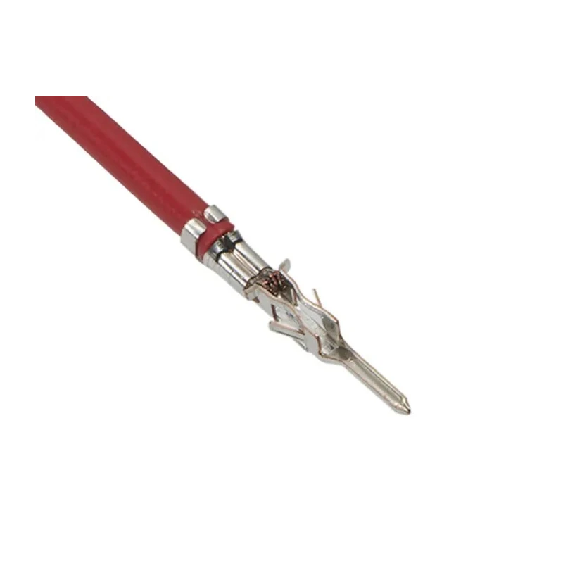 Molex Micro-Fit 3.0 Male Crimp Wire Unterminated, 150 mm, Red 214763-2102