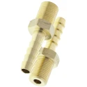 RS PRO Brass Hose Connector 6.35 mm ID Threaded Male BSP, 25 bar 506-7159