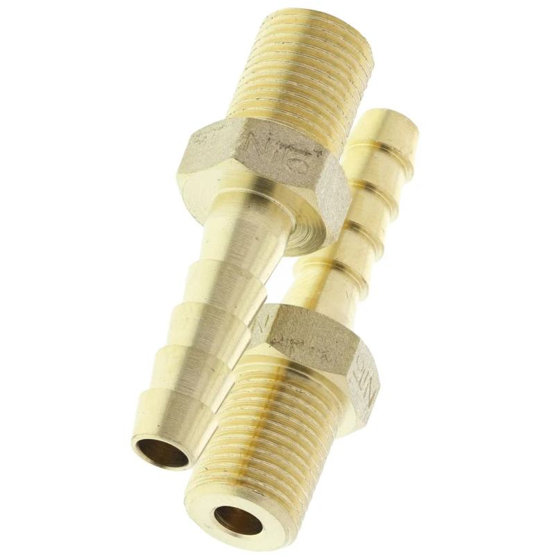 RS PRO Brass Hose Connector 6.35 mm ID Threaded Male BSP, 25 bar 506-7159