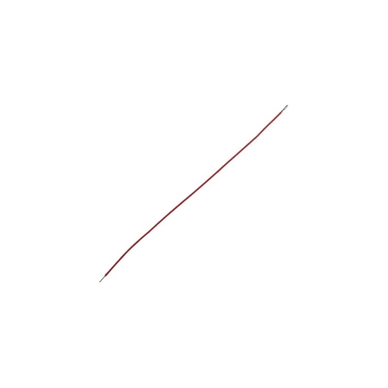 Molex Crimp Wire Male Connector, Unterminated, 300 mm Length, 0.08 mm² Wire Size, Red Jacket 215711-2104