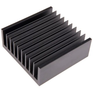 AAVID THERMALLOY Heatsink Universal Square Aluminium 1.2°C/W Thermal Resistance 40 mm Height 100 mm Width 100 mm OS461/B/100