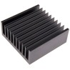 AAVID THERMALLOY Heatsink Universal Square Aluminium 1.2°C/W Thermal Resistance 40 mm Height 100 mm Width 100 mm OS461/B/100