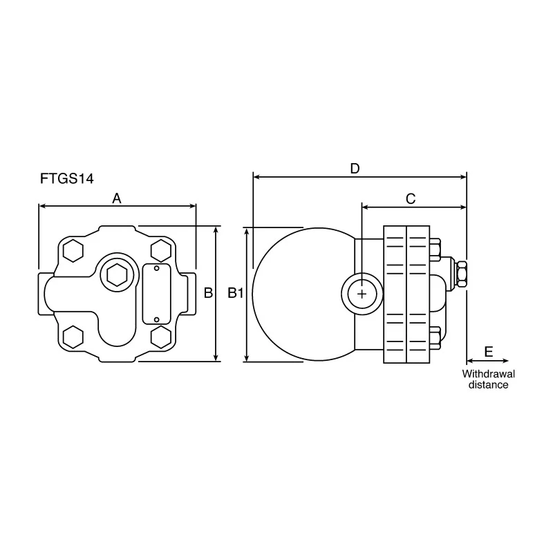 Spirax Sarco 4.5 bar Stainless Steel Ball Float Steam Trap 1458000