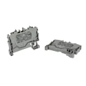 WAGO Feed Through Terminal Block Grey 2.5mm², 1-Level, Cage Clamp, 800V, 24A, IECEx/ATEX 2002-1201