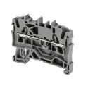 WAGO Feed Through Terminal Block Grey 2.5mm², 1-Level, Cage Clamp, 800V, 24A, IECEx/ATEX 2002-1201
