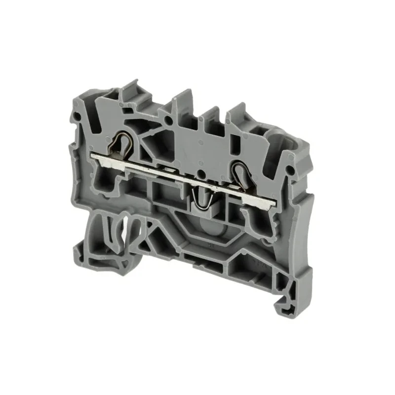 WAGO Feed Through Terminal Block Grey 2.5mm², 1-Level, Cage Clamp, 800V, 24A, IECEx/ATEX 2002-1201