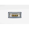 Norcomp 15 Contact Panel Mount Straight Male D-Sub Connector 2.74 mm Pitch 1000V 5A SDF-S15-103L011