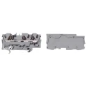 WAGO TOPJOB S 2006 Series Feed Through Terminal Block Grey 6mm² 1-Level Cage Clamp IECEx/ATEX 2006-1301