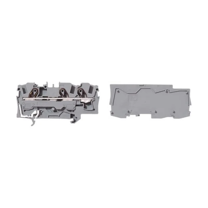 WAGO TOPJOB S 2006 Series Feed Through Terminal Block Grey 6mm² 1-Level Cage Clamp IECEx/ATEX 2006-1301