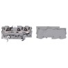 WAGO TOPJOB S 2006 Series Feed Through Terminal Block Grey 6mm² 1-Level Cage Clamp IECEx/ATEX 2006-1301