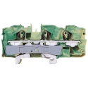 WAGO TOPJOB S, 2016 Series Earth Terminal Block Green Yellow 16mm² 1-Level Cage Clamp IECEx/ATEX 2016-1307