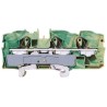 WAGO TOPJOB S, 2016 Series Earth Terminal Block Green Yellow 16mm² 1-Level Cage Clamp IECEx/ATEX 2016-1307