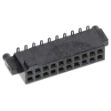 Samtec SFM Series Straight Surface PCB Socket, 20-Contact, 2 Row, 1.27 mm Pitch, 12A Current, 350V Voltage SFM-110-02-S-D-A