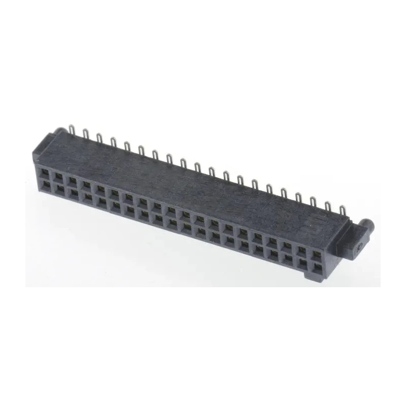 Samtec PCB Socket Board-to-Board Straight Surface 40 Contacts 2 Row 1.27 mm Pitch 12A 350V SFM-120-02-S-D-A