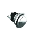 Bulgin Push Button Switch Momentary Panel Mount 19.2 mm Cutout SPST IP68 50V dc 50V ac MPB037