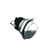Bulgin Push Button Switch Momentary Panel Mount 19.2 mm Cutout SPST IP68 50V dc 50V ac MPB037