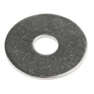 RS PRO Stainless Steel Plain Washers M8, 1.5mm Thickness, Plain Finish, RoHS Compliant 507-2729