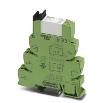 Phoenix Contact PLC-RSC Series Screw Relay Module DIN Rail Mount 24V dc Coil 6A SPST 2967604