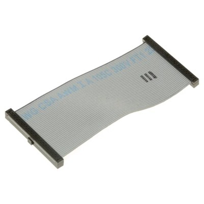 Samtec TCSD Series Flat IDC Socket Cable Assembly 100 mm Length TCSD-20-D-04.00-01-N