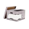 Fellowes Grey Heavy-Duty Archive Box 6 Compartments H287 mm x W380 mm x D430 mm W380mm