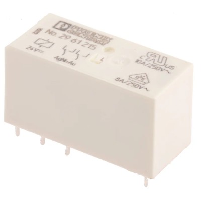 Phoenix Contact PCB Power Relay 24V DC Coil 10A Double Pole Double Throw DPDT REL-MR-24DC/21-21AU 2961215