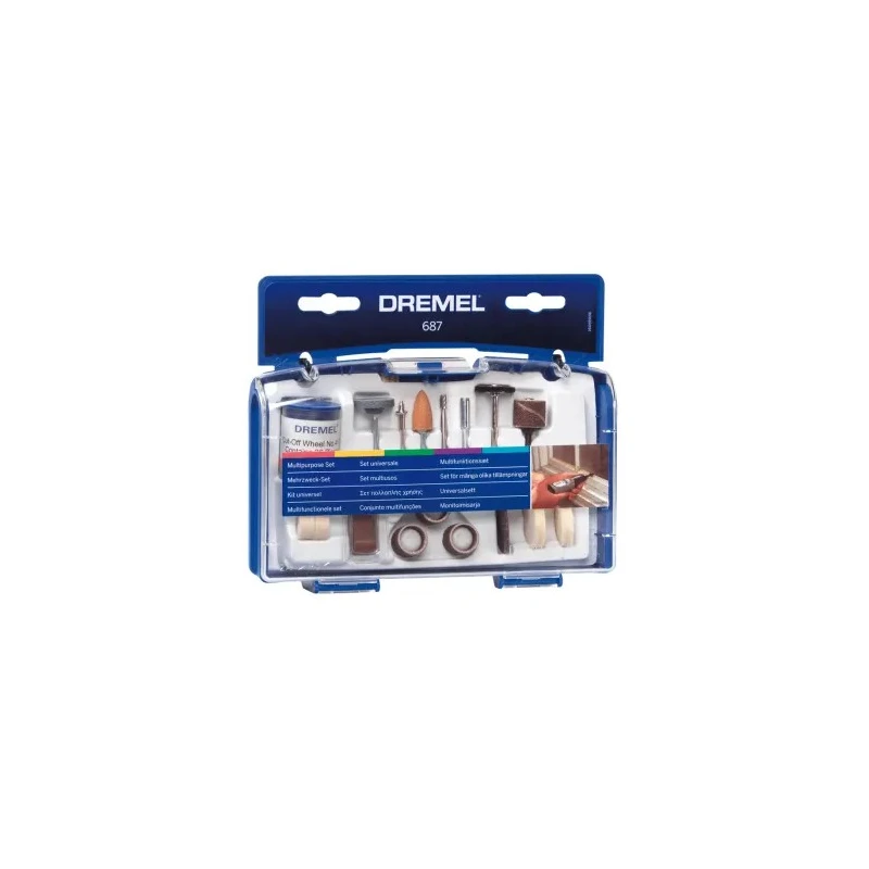 Dremel 52-Piece Multi-tool Accessory Kit for use with Dremel Tools 26150687JA