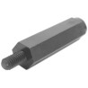 Wurth Elektronik Plastic M2.5 Hex Threaded Standoff, 20 mm Body Length, 8 mm Stud Length 971200155