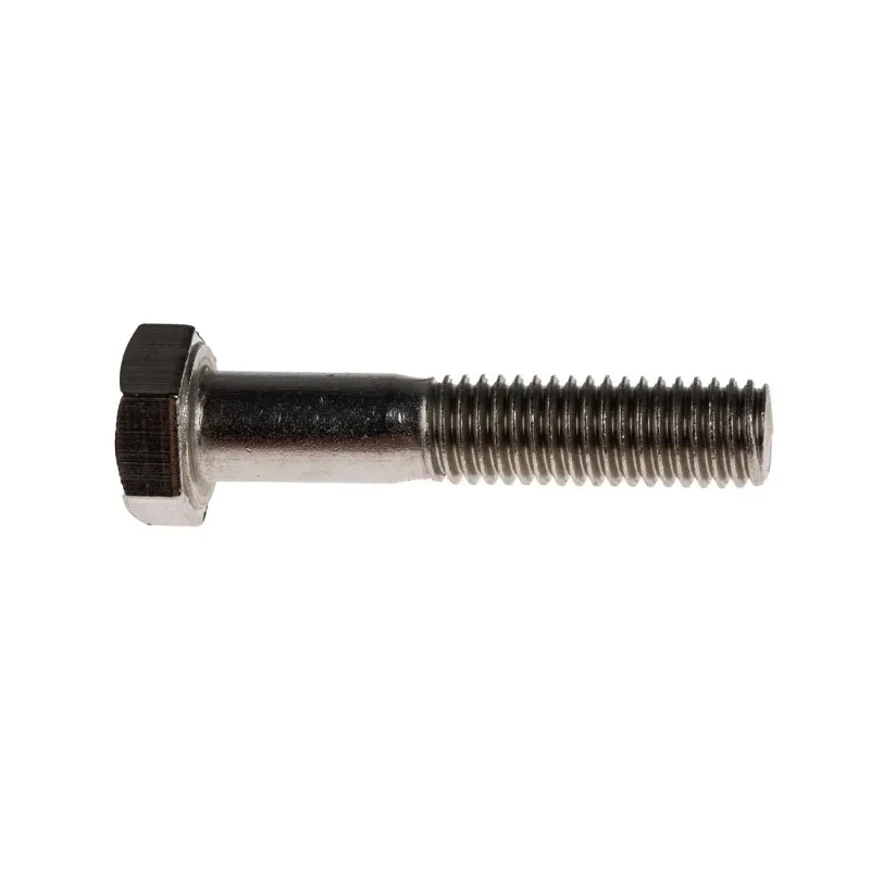 RS PRO Plain Stainless Steel Hex Bolt M8 x 40 mm 304 Grade DIN 931 508-0916