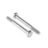 RS PRO Plain Stainless Steel Hex Bolt M10 x 90 mm, Grade 304, Plain Finish, DIN 931 508-1060