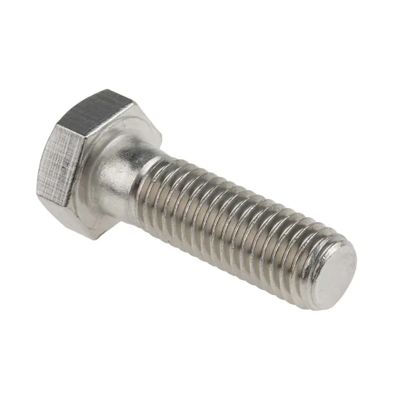 RS PRO Plain Stainless Steel Hex Bolt M12 x 40 mm 304 Grade DIN 931 508-1082