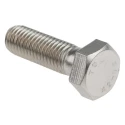 RS PRO Plain Stainless Steel Hex Bolt M12 x 40 mm 304 Grade DIN 931 508-1082
