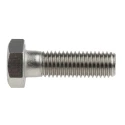 RS PRO Plain Stainless Steel Hex Bolt M12 x 40 mm 304 Grade DIN 931 508-1082