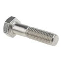 RS PRO Stainless Steel Hex Bolt M12 x 50 mm, Plain Finish, Grade 304, DIN 931 508-1098