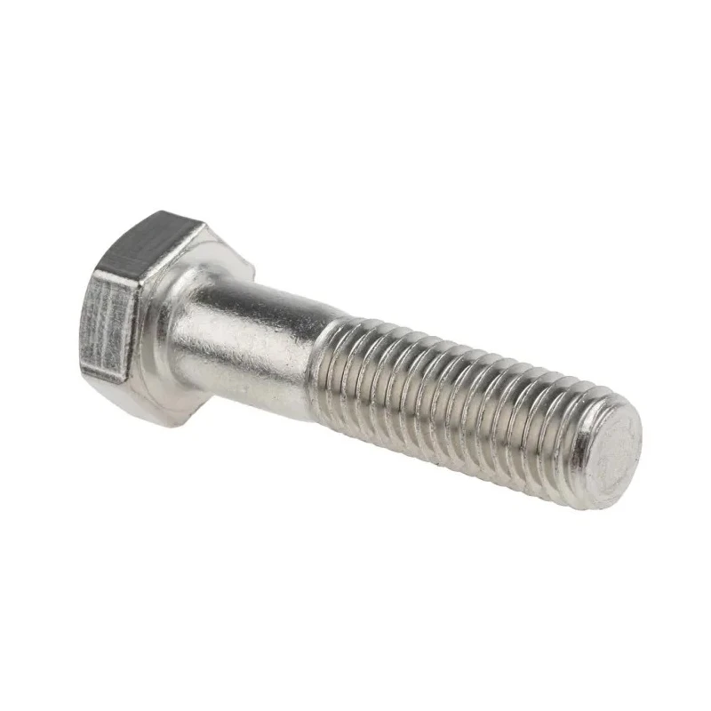 RS PRO Stainless Steel Hex Bolt M12 x 50 mm, Plain Finish, Grade 304, DIN 931 508-1098