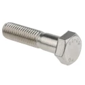 RS PRO Stainless Steel Hex Bolt M12 x 50 mm, Plain Finish, Grade 304, DIN 931 508-1098