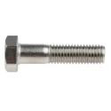 RS PRO Stainless Steel Hex Bolt M12 x 50 mm, Plain Finish, Grade 304, DIN 931 508-1098