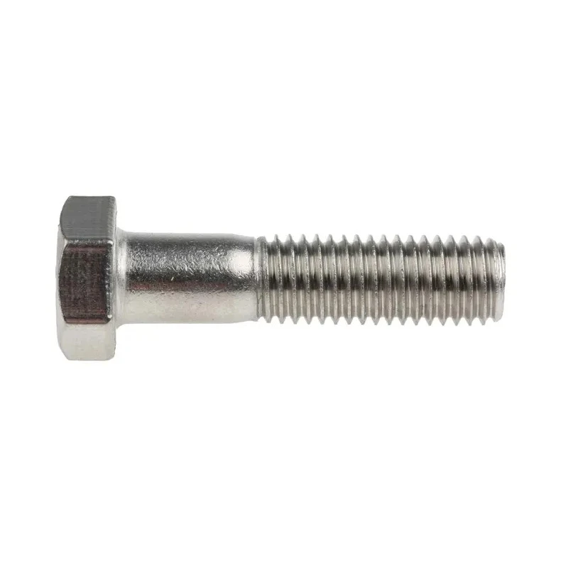RS PRO Stainless Steel Hex Bolt M12 x 50 mm, Plain Finish, Grade 304, DIN 931 508-1098