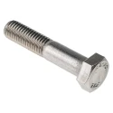 RS PRO Plain Stainless Steel Hex Bolt M12 x 60 mm Grade 304 DIN 931 508-1105