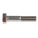 RS PRO Plain Stainless Steel Hex Bolt M12 x 60 mm Grade 304 DIN 931 508-1105