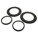 SKF Nitrile Rubber (NBR) V Seal 100 mm ID, 157.5 mm OD, 14.8 mm Thickness TSN 522 A