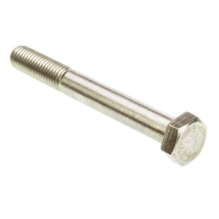 RS PRO Plain Stainless Steel Hex Bolt M12 x 100 mm Type 304, DIN 931 508-1155