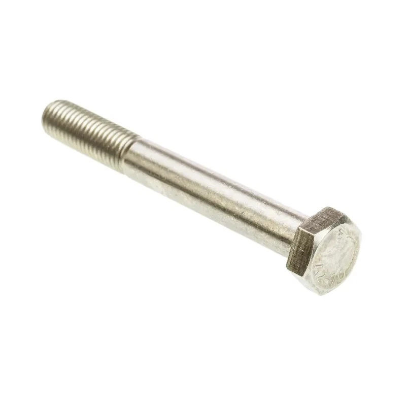 RS PRO Plain Stainless Steel Hex Bolt M12 x 100 mm Type 304, DIN 931 508-1155