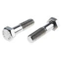 RS PRO Plain Stainless Steel Hex Bolt M20 x 80 mm Grade 304, Plain Finish, DIN 931 508-1284